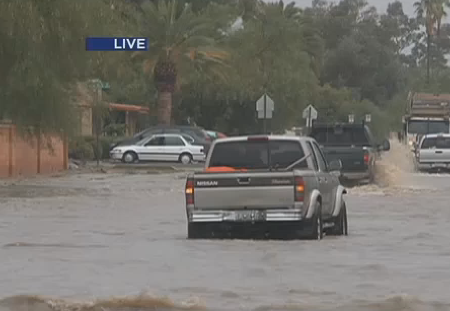 My ride in a firetruck – and soggy&nbsp;experience