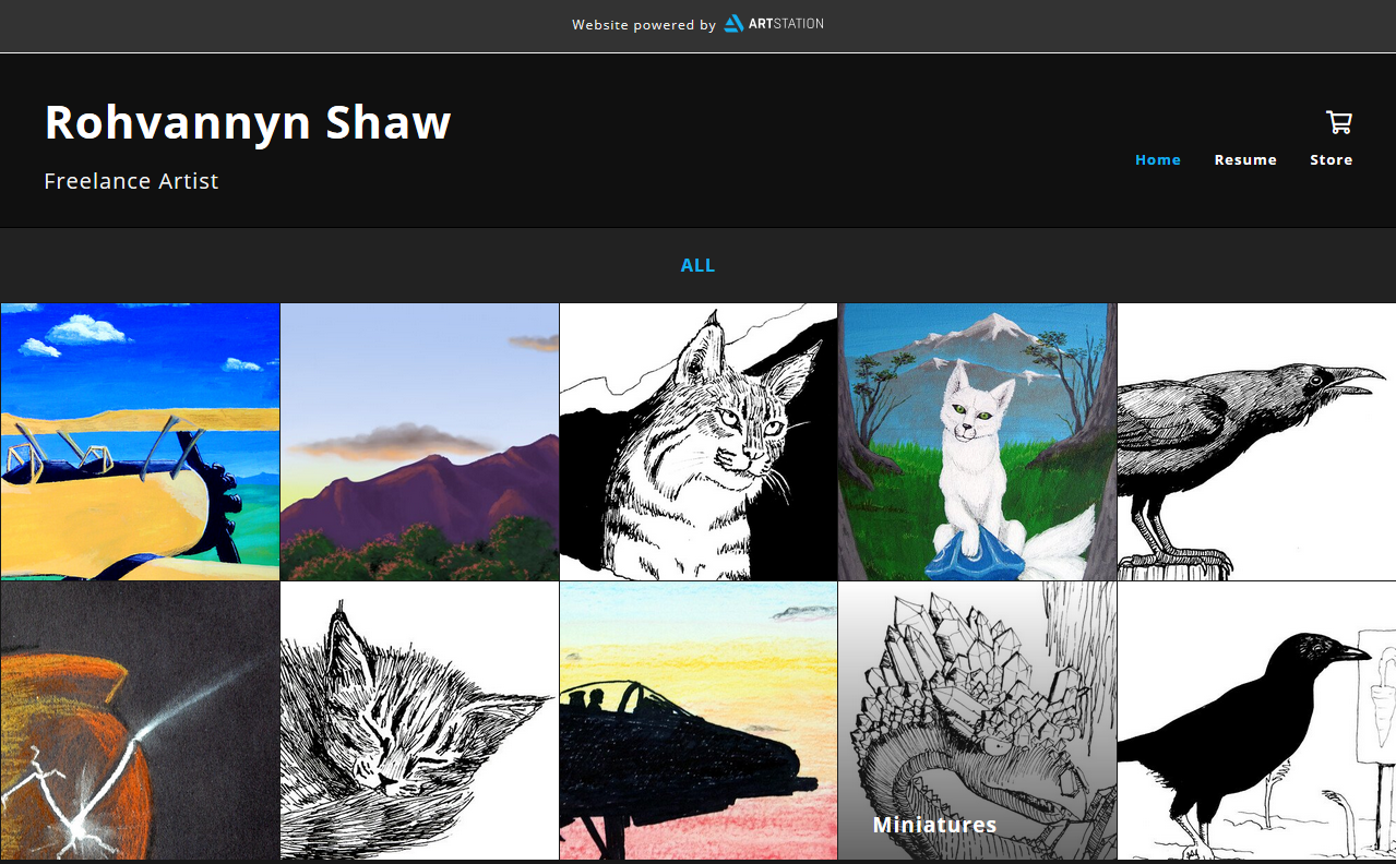 art station main page.PNG