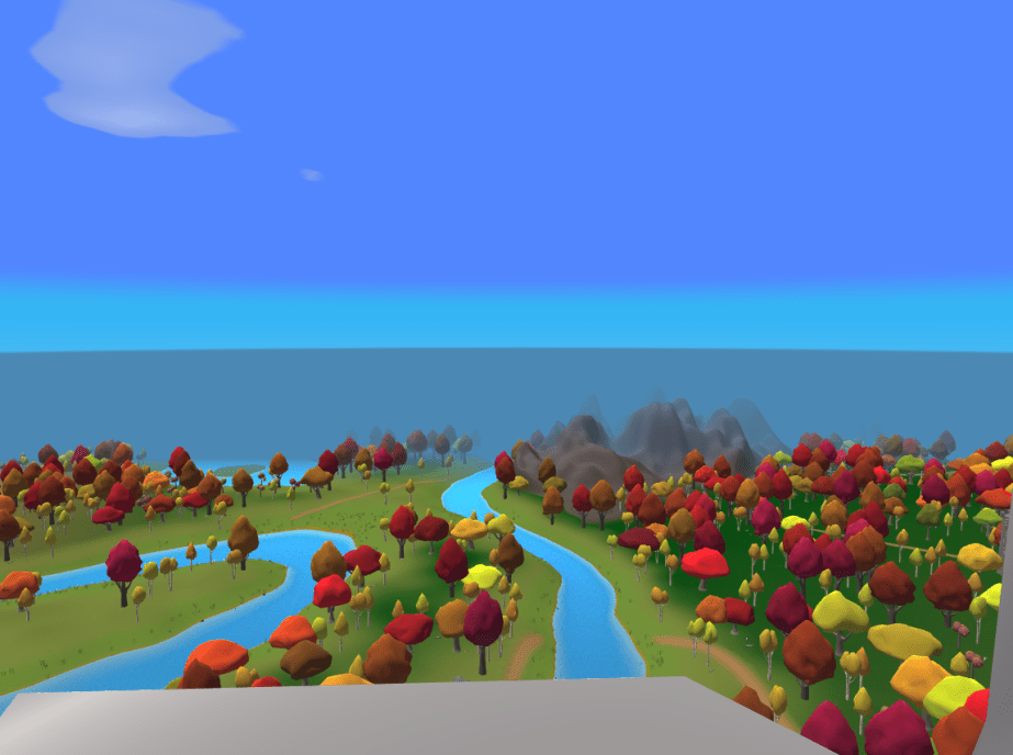 View from Mount Equuus